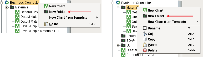 Draw Connection Folder Commander Creating and Organizing Folders and Charts